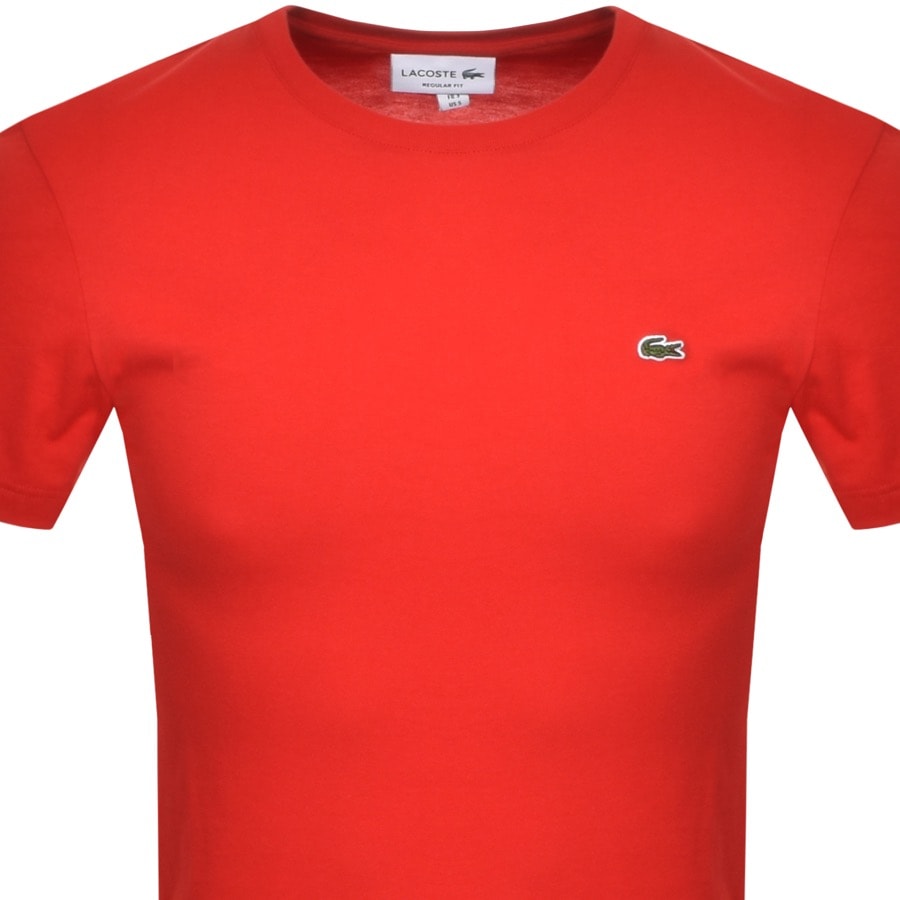 Alternative Image for ProductLacoste Crew Neck T Shirt Red2